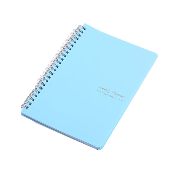 Twin Coil Binding Weekly Planner Academic Planner Weekly Journal Notebook 104 Page Lined for Weekly Plans Task Schedules