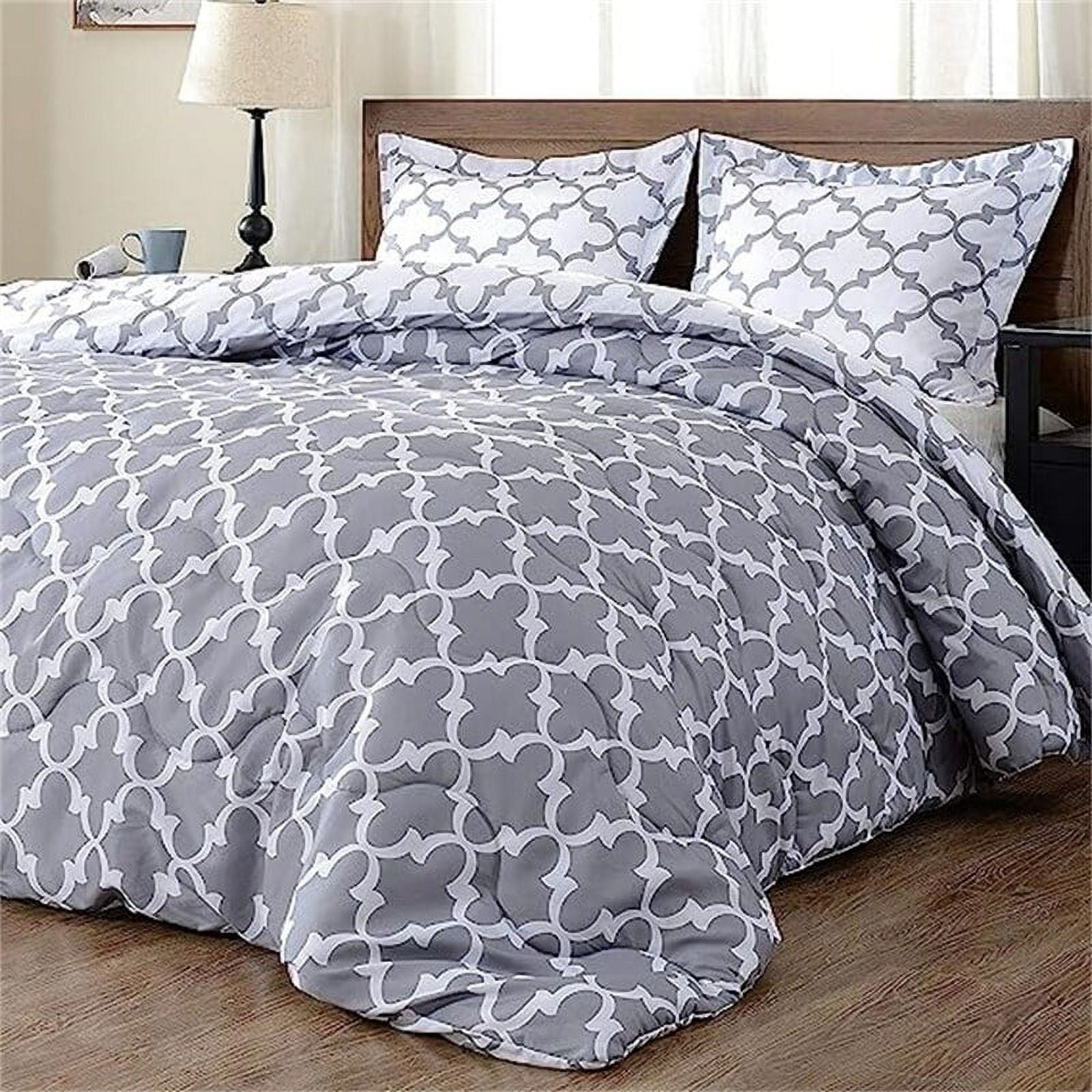 Grey twin comforter clearance walmart