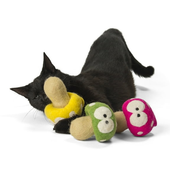 Twin Critters KittiShroom Silvervine Catnip and Cat Toy