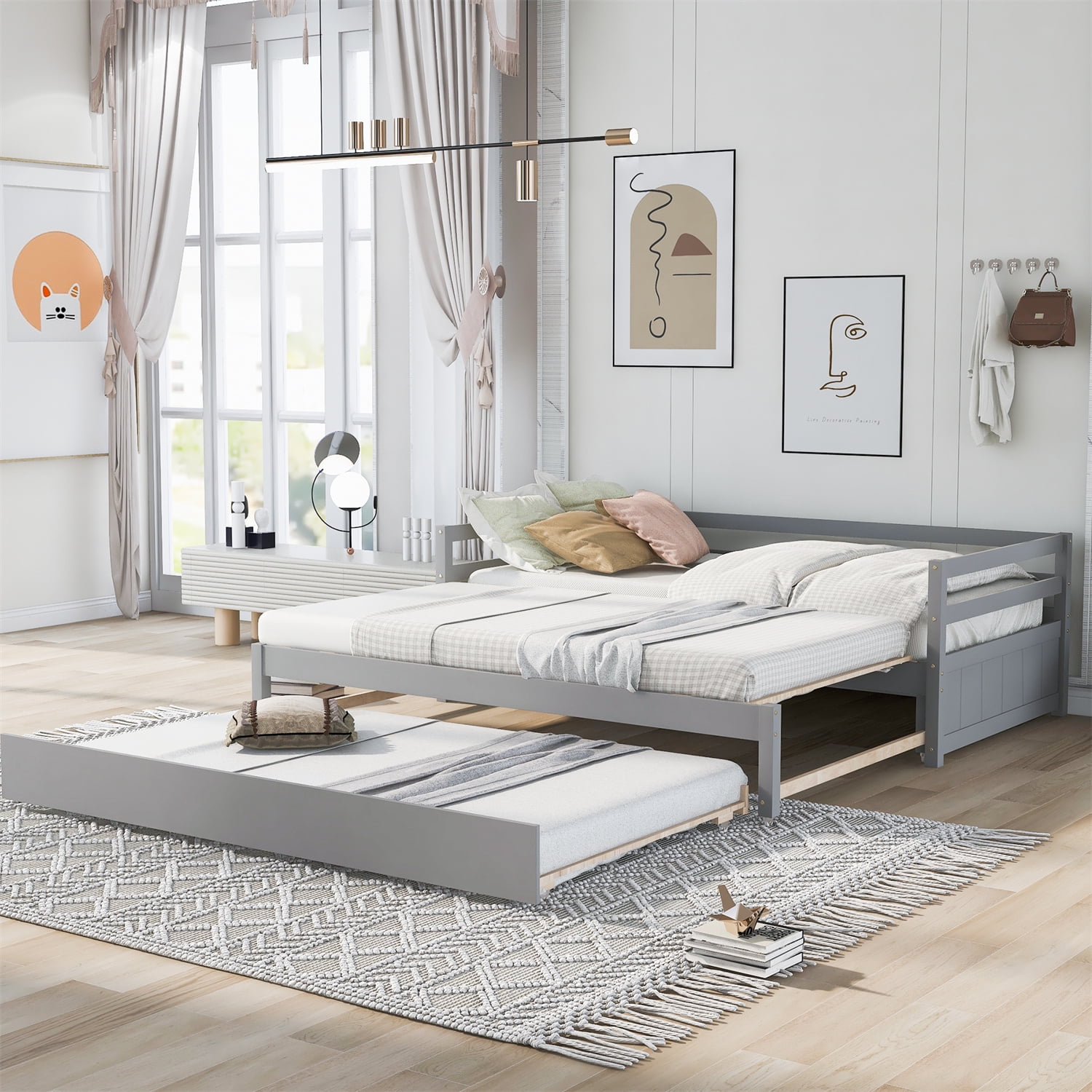 https://i5.walmartimages.com/seo/Twin-Daybed-Trundle-Extendable-King-Frame-Wood-Slat-Support-Dual-use-Platform-Bed-Sofa-Bedroom-Living-Room-No-Box-Spring-Needed-Gray_5f1f7ea8-37cb-4f8f-af67-6150ce34c483.f7c1795c5444a646818cf55d3fcde524.jpeg