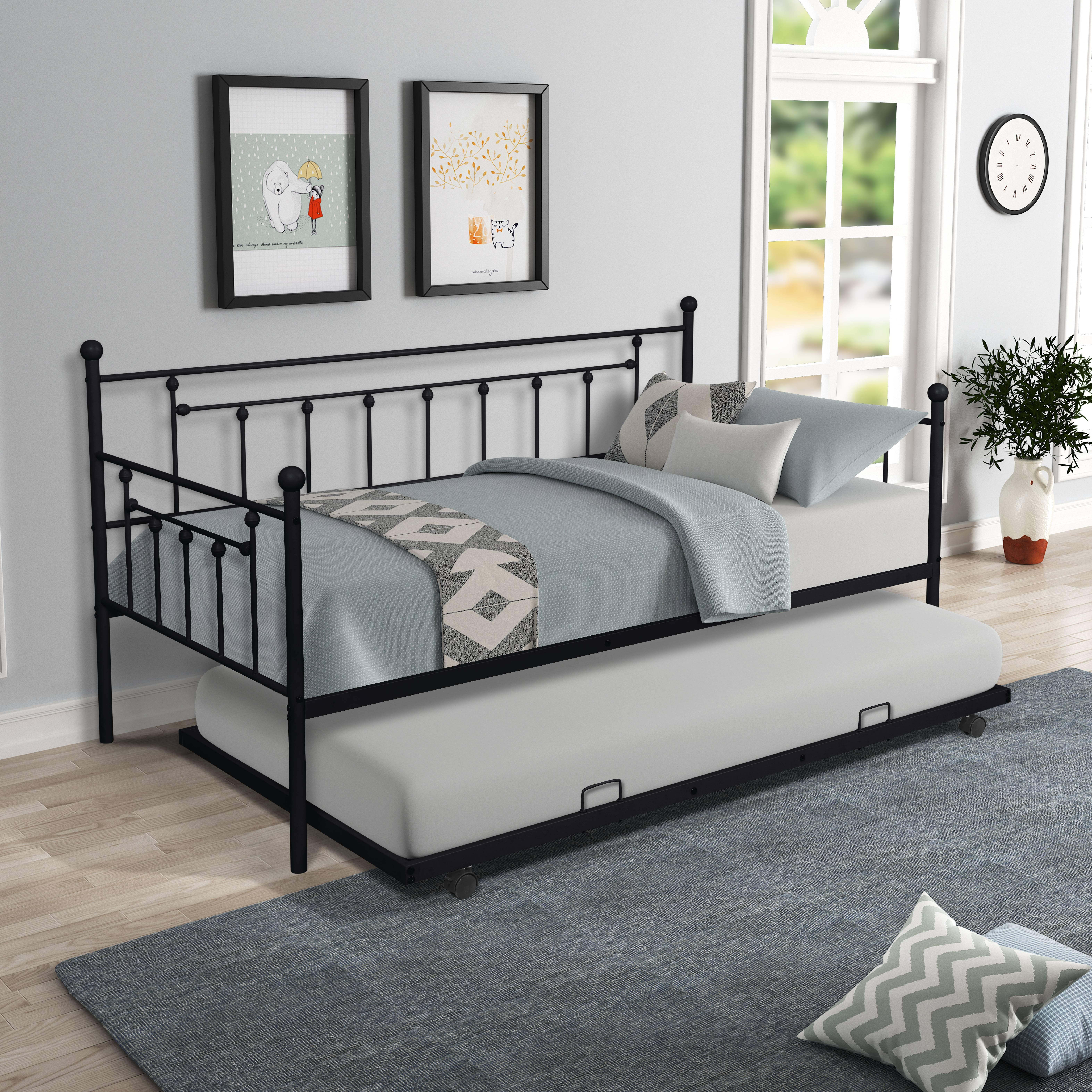 Twin trundle on sale bed set