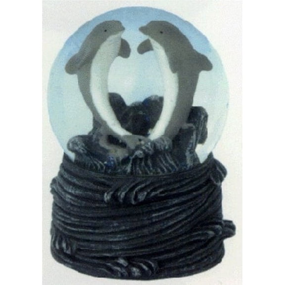 Twin Dolphins Globe