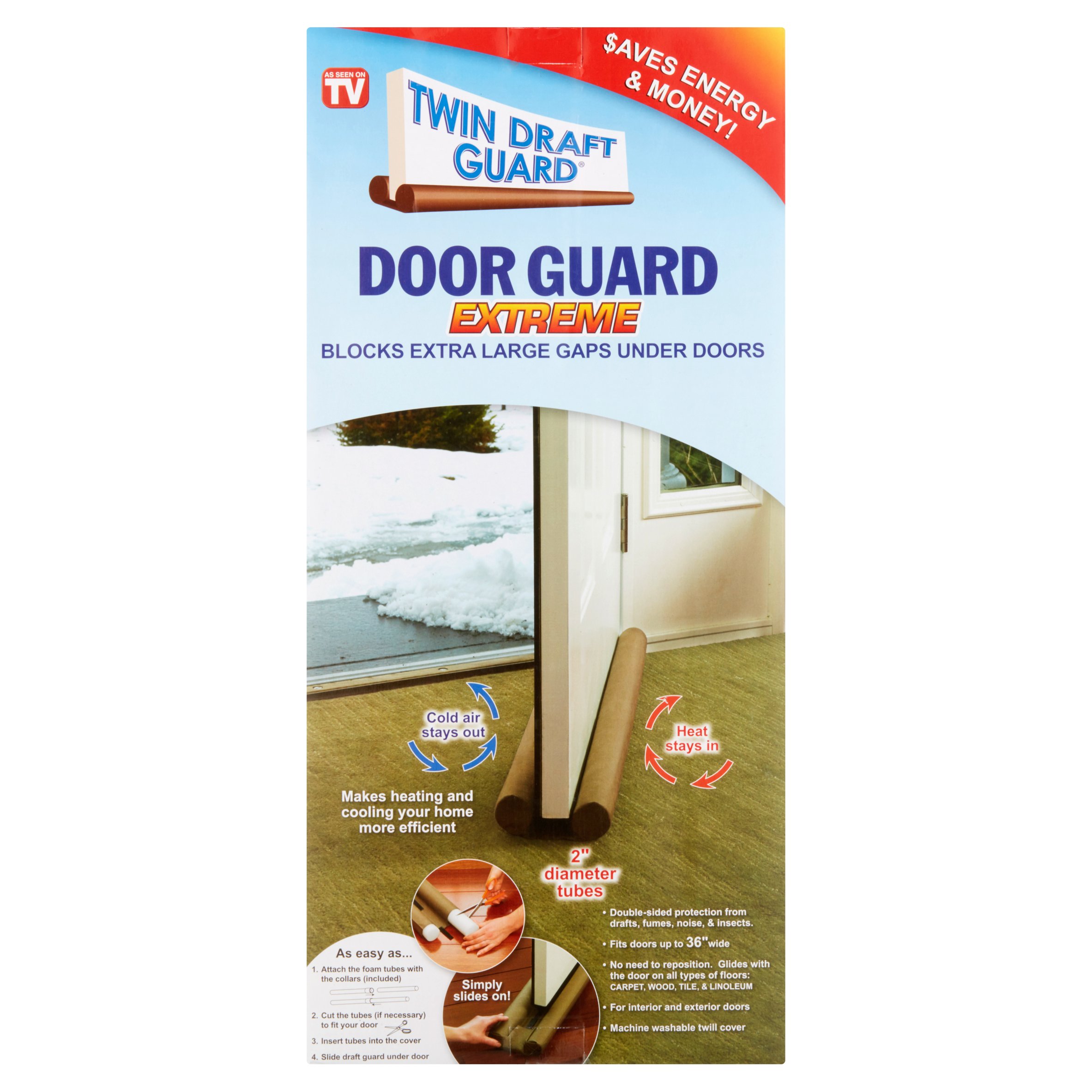 Twin Draft Guard Extreme Door Guard - image 1 of 5