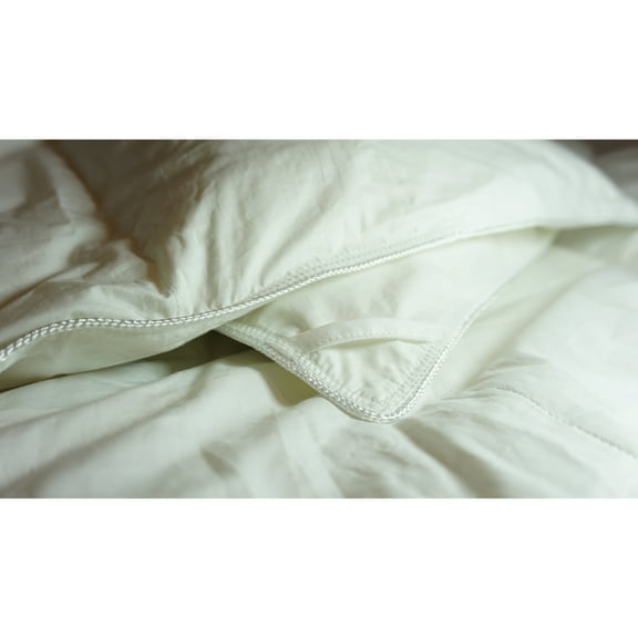 Twin Ducks Inc. Twin Ducks Canadian Origin White Down Comforter-Bedford Lightweight Double-78x88"