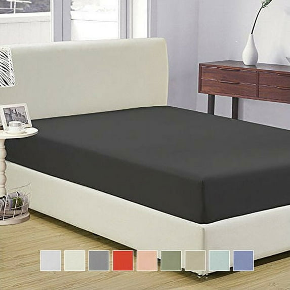 Twin Extra Long Fitted Sheet - 340 Thread Count 100% Cotton