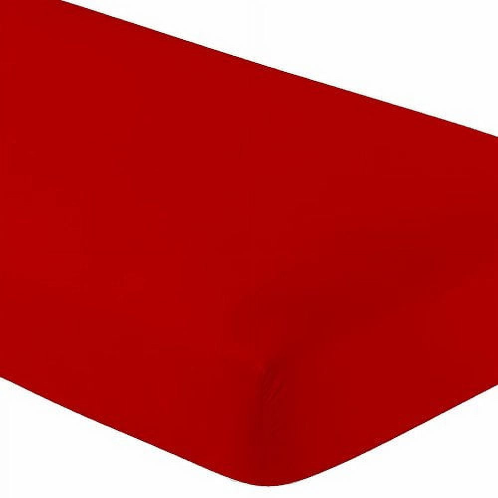 Twin Extra Long Fitted Sheet Only - Soft & Comfy 100% Cotton- By