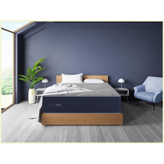 Twin Extra Long Mattress - Restonic HealthRest PolarBreeze Lux Firm with Dual Cooling & Motion Isolation