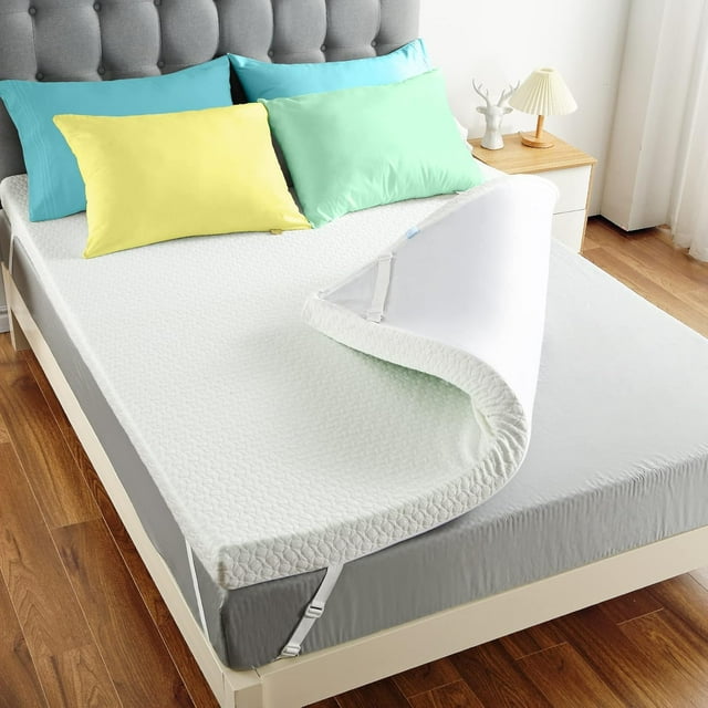 Twin Extra Long Mattress Topper, Medium Firm Memory Foam Mattress
