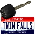 thumbnail image 1 of Twin Falls Idaho State Metal Novelty Aluminum Key Chain KC-9867 3" x 1.5" Key Chain (KC), 1 of 1