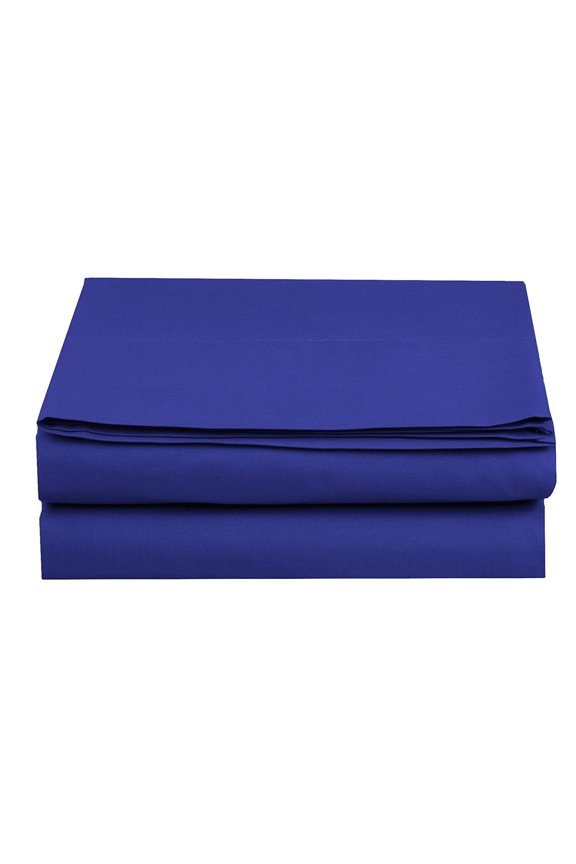 Twin Fitted Sheet, Microfiber 16" Deep Pocket Fitted Sheets, Royal Blue
