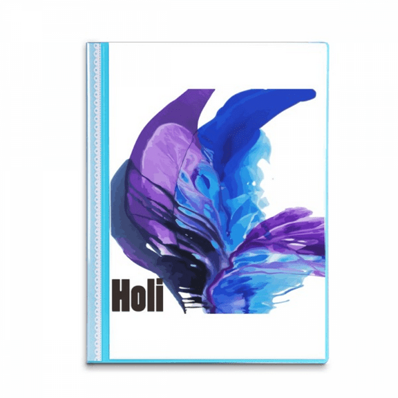 Twin Flames Surround Holi Day Book Sheet Protectors Portfolio Binder Folder