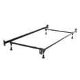 thumbnail image 1 of Twin/Full Adjustable Metal Bed Frame with Headboard Footboard Brackets, 1 of 3