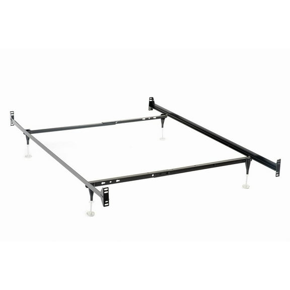 Twin/Full Bed Frame Black