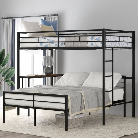 Twin-Full Bunk Bed with Simple Assembly / Easy Setup for Your Bedroom