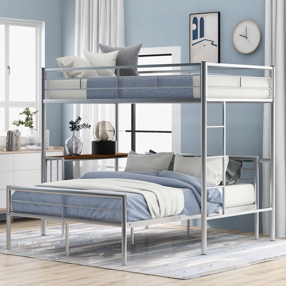 Twin Full Bunk - Contemporary Design - Bedroom Decor - Aesthetically Pleasing