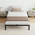 thumbnail image 1 of Twin/Full/Queen/King Size Bed Frame with Storage, 6"/8"/10"/14" Metal Platform Bed Frame, No Box Spring Needed, Steel Slat Support, Easy Assembly, Dur-able Bed Frame, 1 of 9