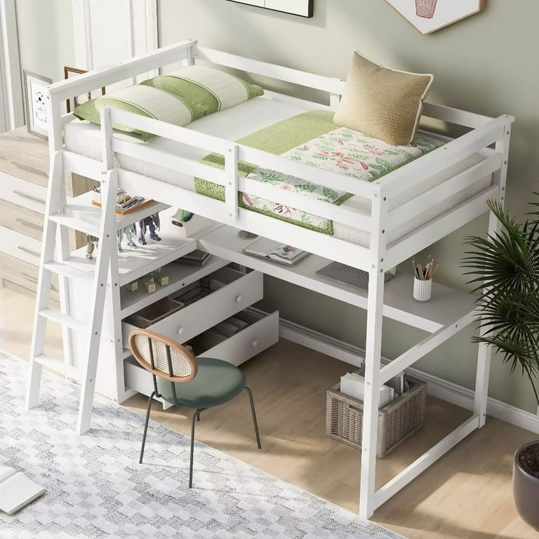 Cheap twin loft beds online