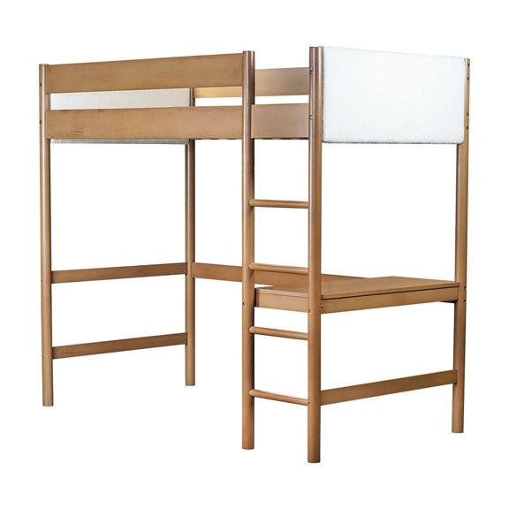 Twin Loft - Built - in Desk for Work - Home Study - Facilitates Productivity