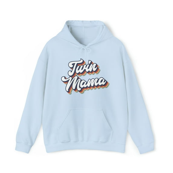 Twin Mama Mom of Twins Mommy Hoodie, Gifts, Hooded Sweatshirt