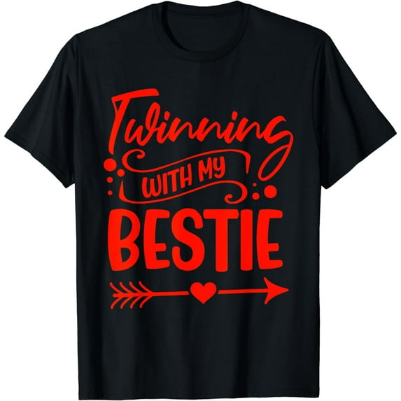 Twin Matching Twins Saying Twins Day Spirit Week T-Shirt