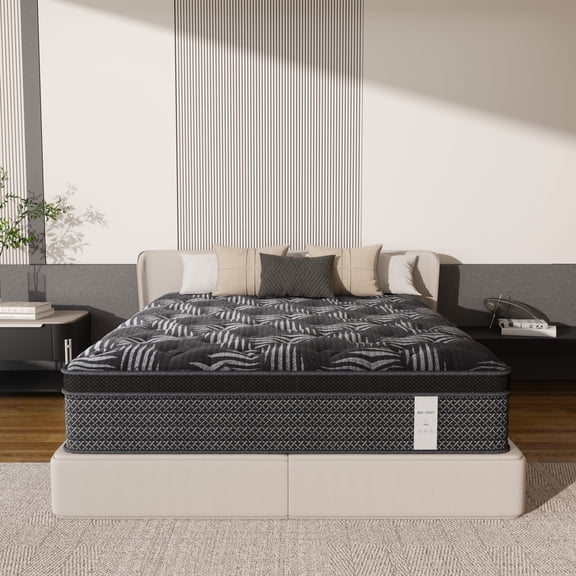 Behost 10 inch Twin Mattress in a Box, Hybrid Mattress with Memory Foam for Pressure Relief and Motion Isolation