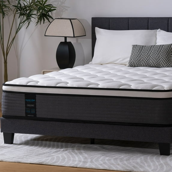 Twin Mattress, 12 Inch Hybrid Firm Mattress in a Box with Gel Memory Foam, Individually Wrapped Pocket Coils Innerspring, Pressure-Relieving and Supportive, Mattress Twin Size