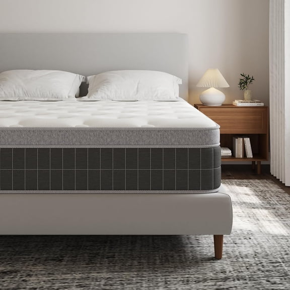 Twin Mattress 12 Inch, Twin Memory Foam Mattresses, Hybrid Matress with Pocket Springs for Breathable Comfort, Supportive Sleep, Pressure Relief, Helps Relieve Back Pain, and Isolates Motion