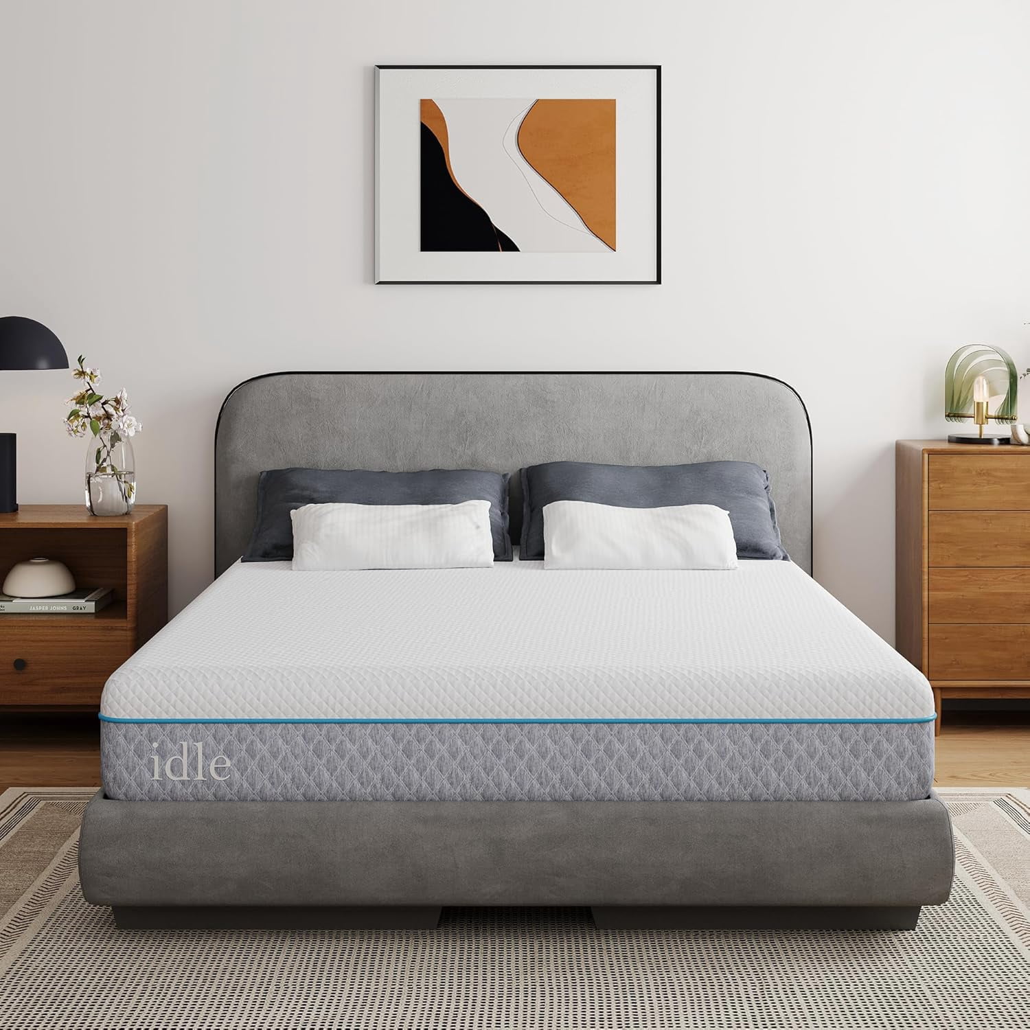 Full Size 12 inch Gel Memory Foam Mattress, Cool Sleep &amp; Pressure ...