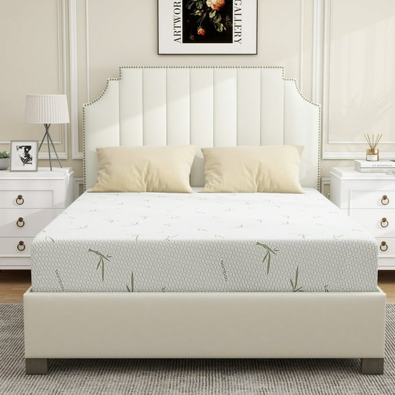 Twin Mattress, 6 inch Gel Memory Foam Mattress for Cool Sleep & Pressure Relief, Medium Firm Mattresses CertiPUR-US Certified Bed-in-a-Box