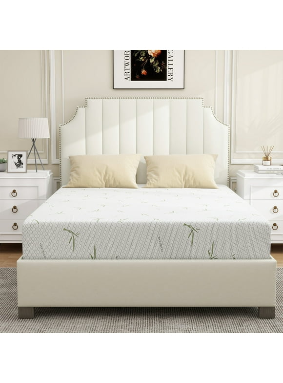 Twin Mattress, 6 inch Gel Memory Foam Mattress for Cool Sleep & Pressure Relief, Medium Firm Mattresses CertiPUR-US Certified Bed-in-a-Box
