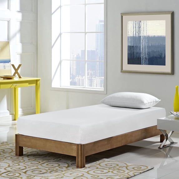 Twin Mattress, 8 inch Gel Memory Foam Mattress Queen Size for Cool Sleep & Pressure Relief, Medium Firm Mattresses CertiPUR-US Certified / Bed-in-a-Box / Pressure Relieving,Twin Size