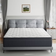 Twin Mattress, Babo Care 10 Inch Cooling-Gel Memory Foam and Individually Pocket Innerspring Hybrid Mattress, Twin Bed Mattress in a Box, CertiPUR-US Certified, Medium Twin Size Mattress