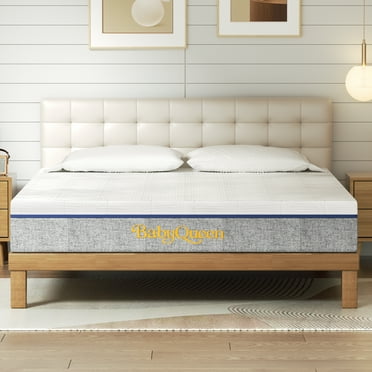 Twin Mattress, Babyqueen 10 inch Medium Cooling Gel Memory Foam Mattress in Box, Twin