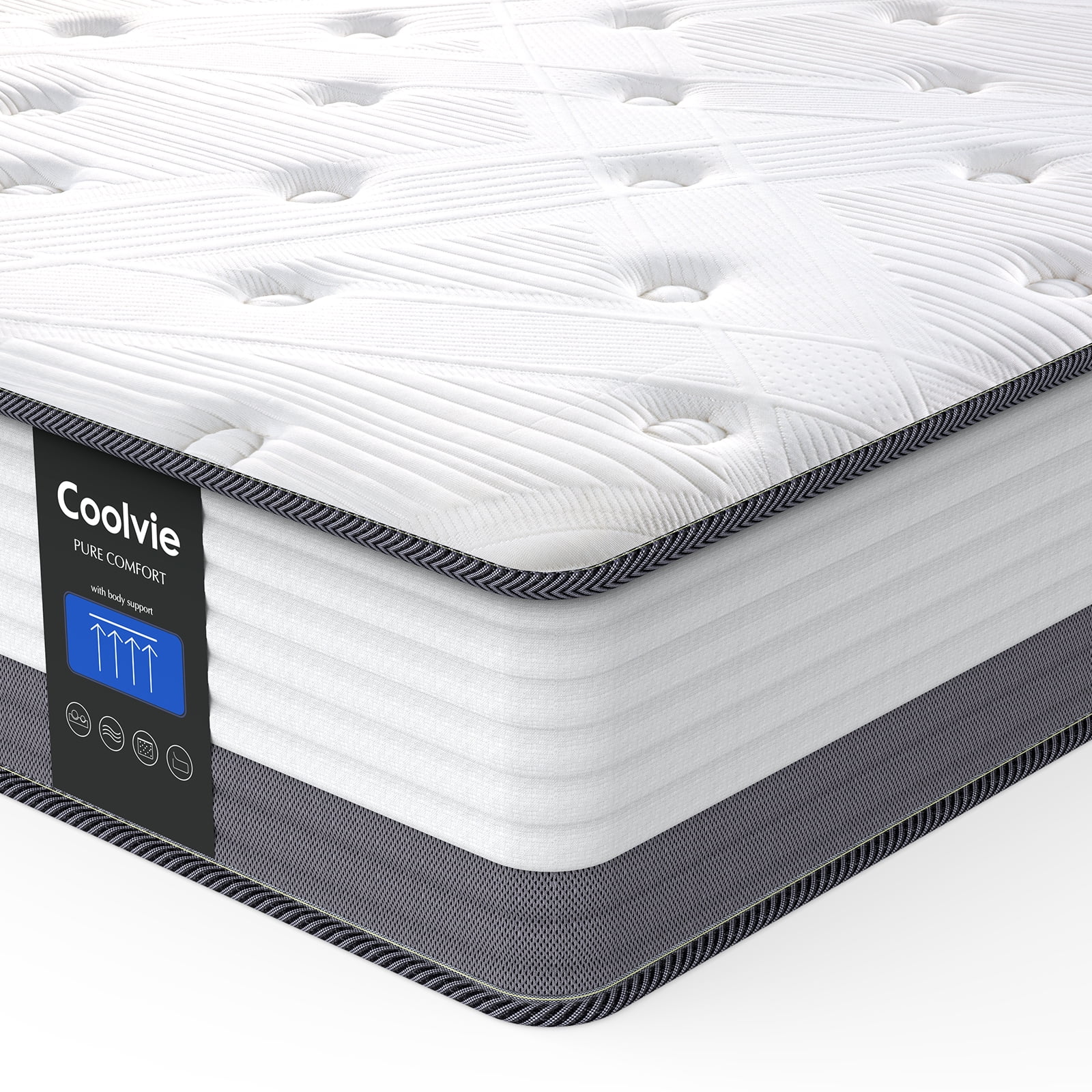 Yogasleep 10 Cool Memory Foam Mattress - Twin