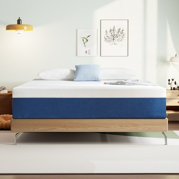 Twin Mattress, GELBIY 8" Medium Gel Memory Foam Mattress in a Box for Adult, Pressure Relief