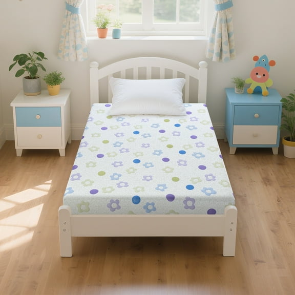 Twin Mattress, GJQ 6" Medium Gel Memory Foam Mattress for Adult, Breathable,In A Box