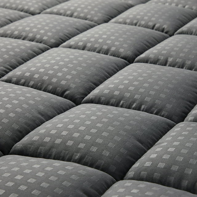 Twin Mattress Pad Quilted Fitted Mattress Protector Cooling Pillow Top