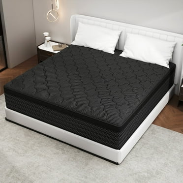 Twin Mattress,Yilicy 14 inch Hybrid Mattress in a Box with Memory Foam and Pocket Spring, Breathable Construction, Medium