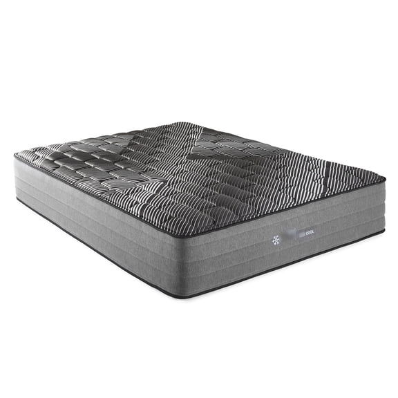 Twin Mattress with Ice Cover and Wrapped Coils for Better Sleep / Cooler Rest and Less Disturbance