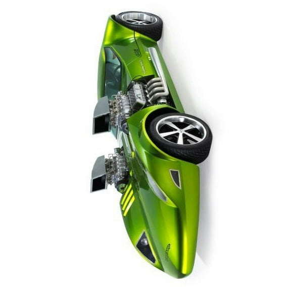 Twin Mill Hot Wheels Concept Poster 16in x 24in 16x24 Multi-Color Square Adults Best Posters