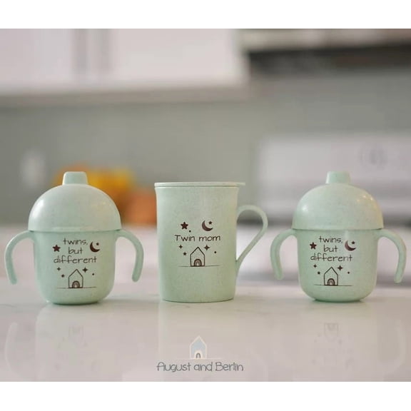 Twin-Mom Cups Gift Set- Heart - TDG-1036-45654645474
