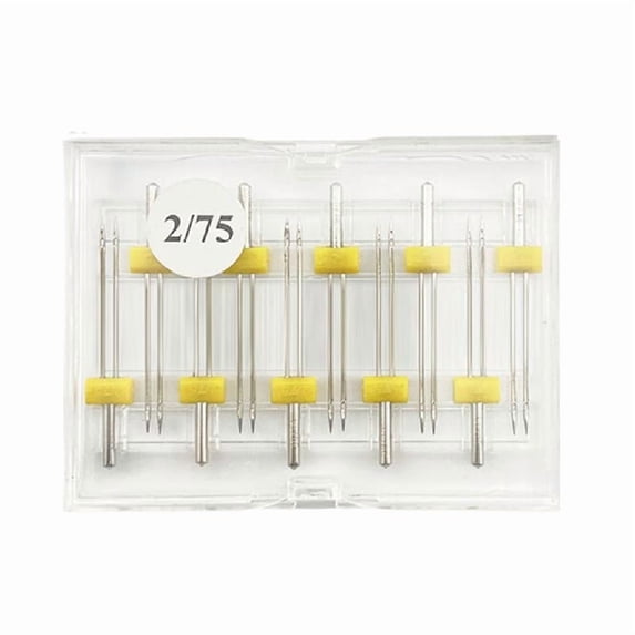 Twin Needle for Simultaneous Sewing of Two Seams Sewing Machine Needle