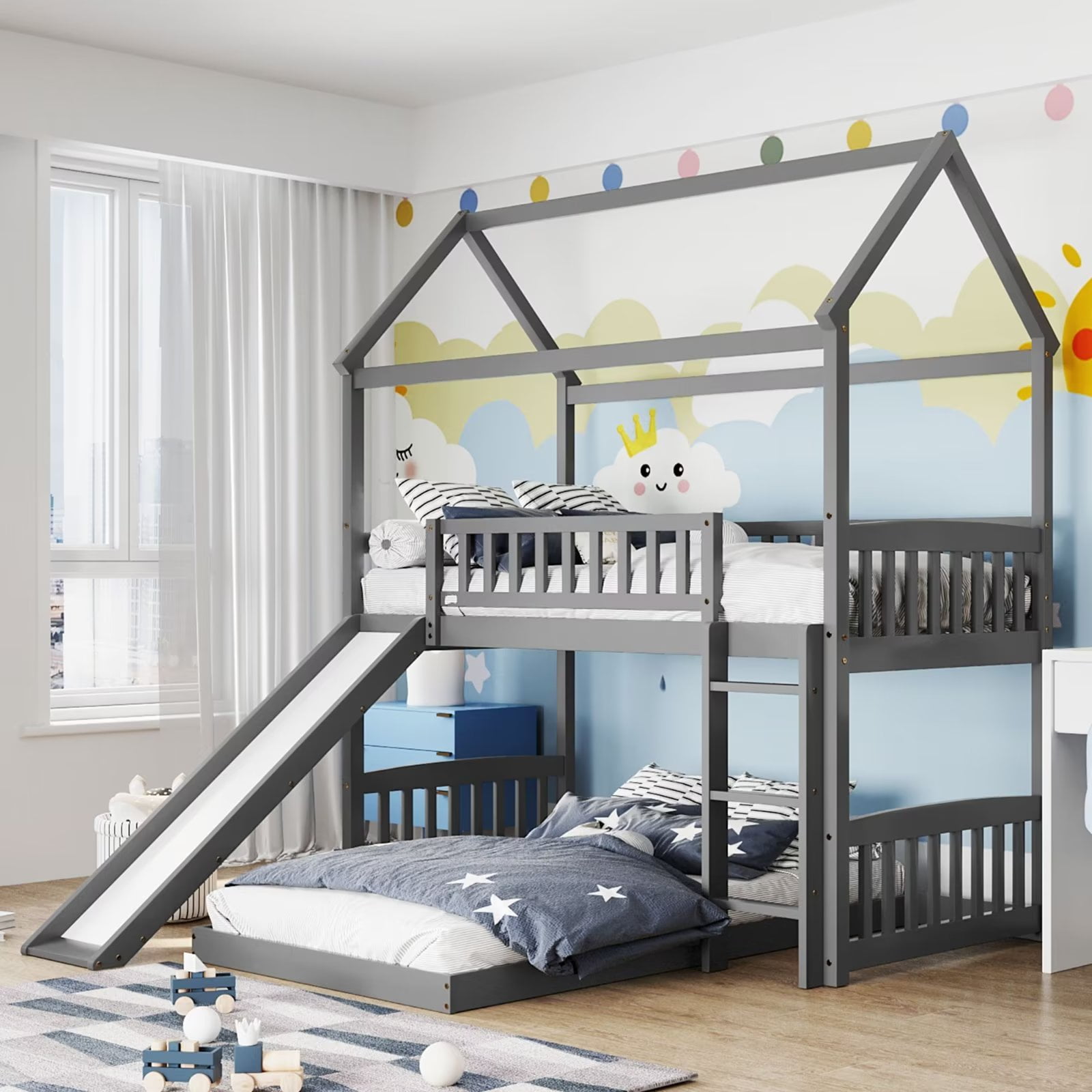Modern Kids Bunk Bed