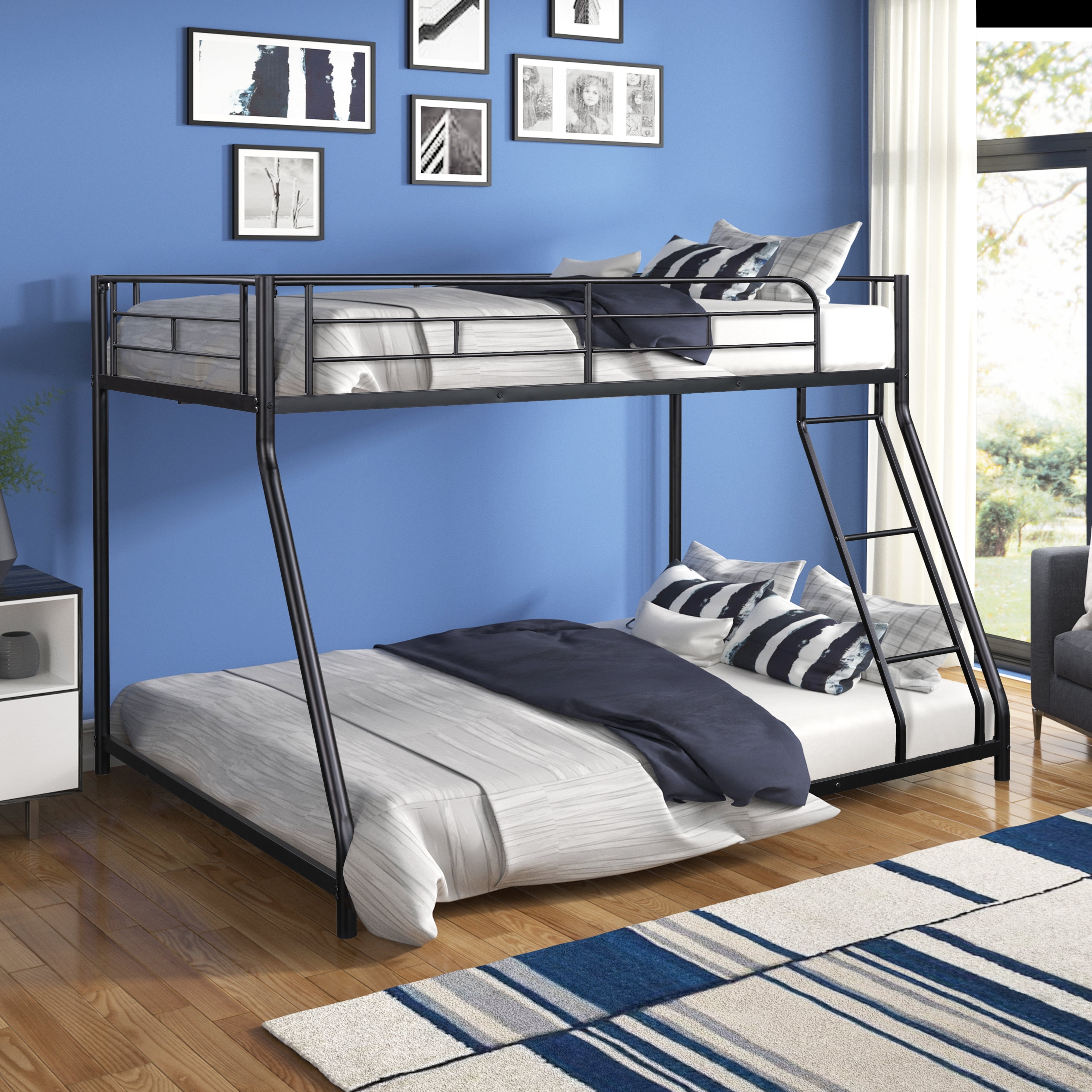 Walmart bunk best sale beds metal