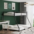 thumbnail image 1 of Twin Over Full Metal Bunk, Black, 1 of 5