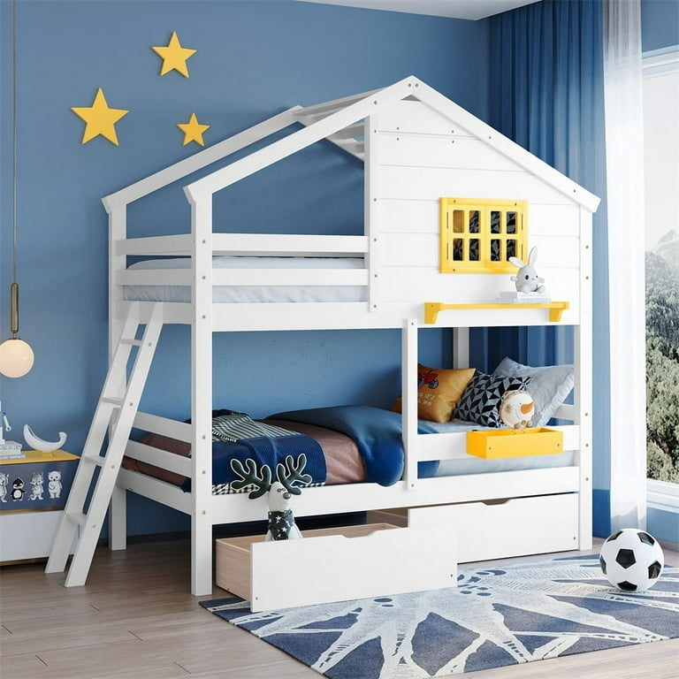 Girls castle bunk beds cheap
