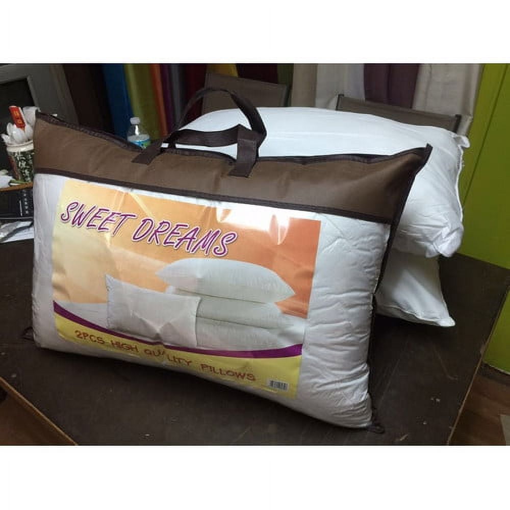 Standard White Hypoallergenic Cooling Pillow Set