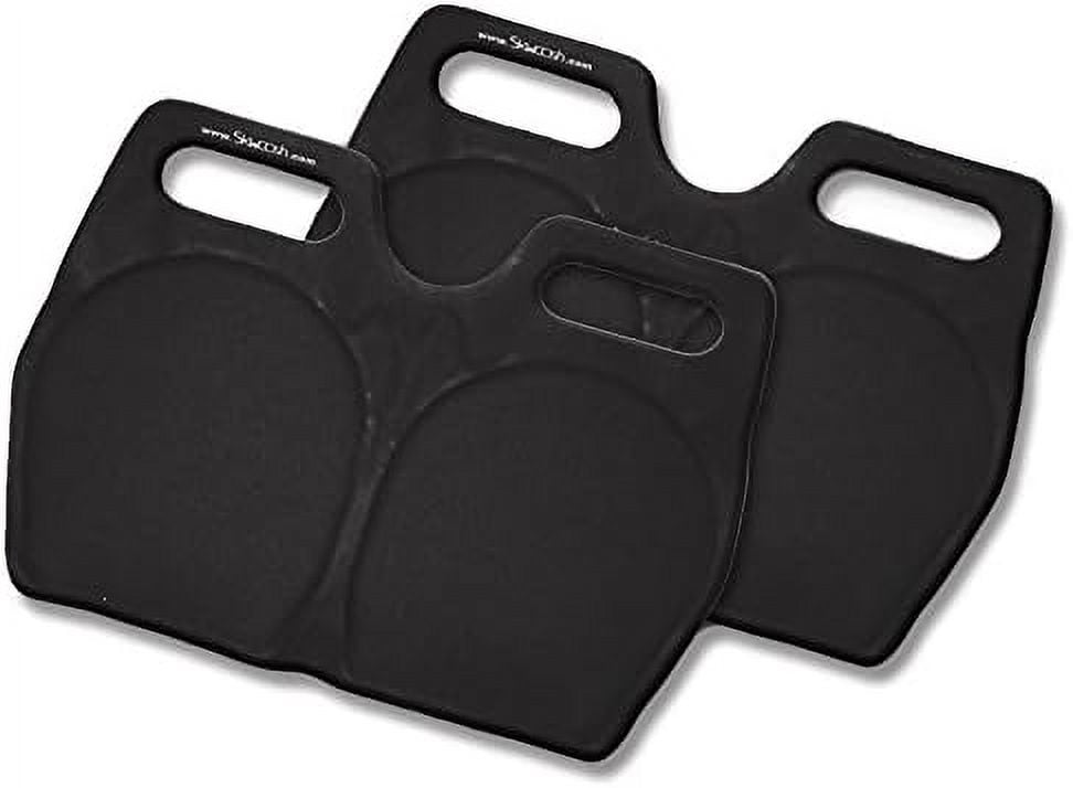 Twin Pack of SKWOOSH Stadium Bleacher Buddies Pad Seat Cushions with