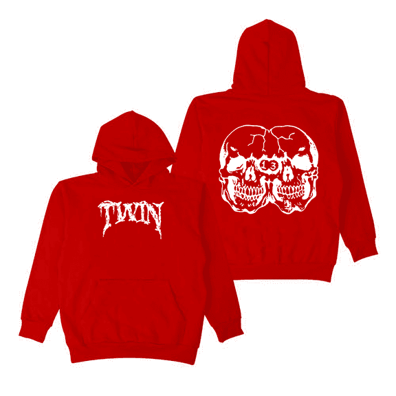 Twin Paranormal Merch Hoodie Skull Logo Long Sleeve Sweatshirt Men Women Streetwear Pullover