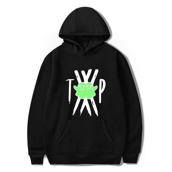 Twin Paranormal Merch Hoodie Twin Paranormal Logo Merch Pullover Unisex Hooded Sweatshirt Long SLeeve